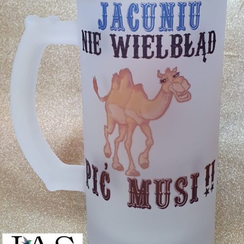 Kufel matowy - nie wielbłąd