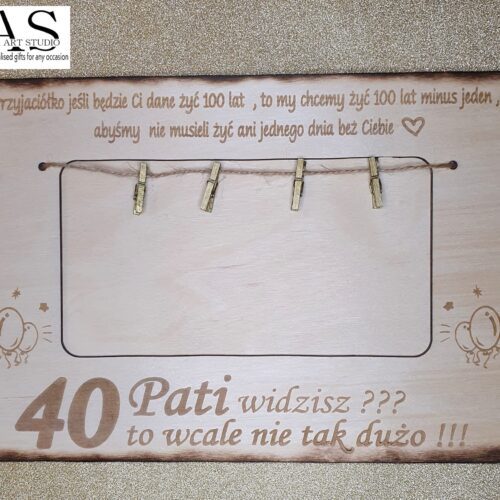 Ramka dla Przyjaciółki na urodziny