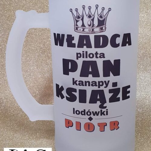 Kufel matowy dla Władcy
