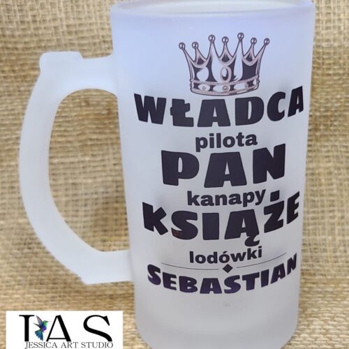 Kufel matowy dla Władcy