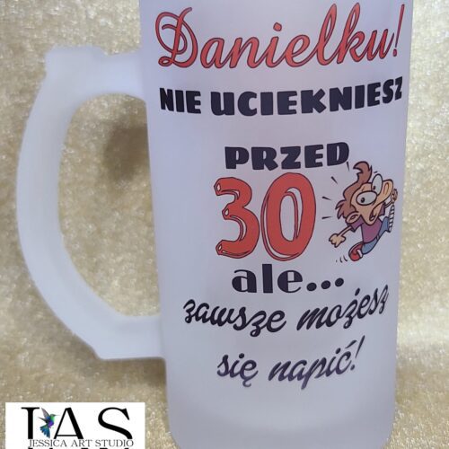 Kufel matowy-  nie uciekniesz