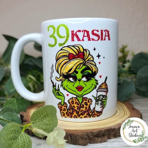 (+18) Kubek biały - Świąteczny