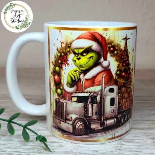 Kubek biały- Świąteczny