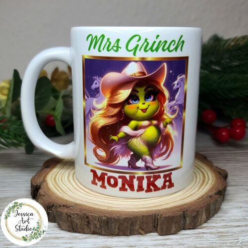 Kubek biały - Świąteczny