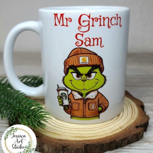 Kubek biały - Świąteczny