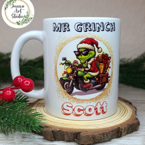 Kubek biały Świąteczny