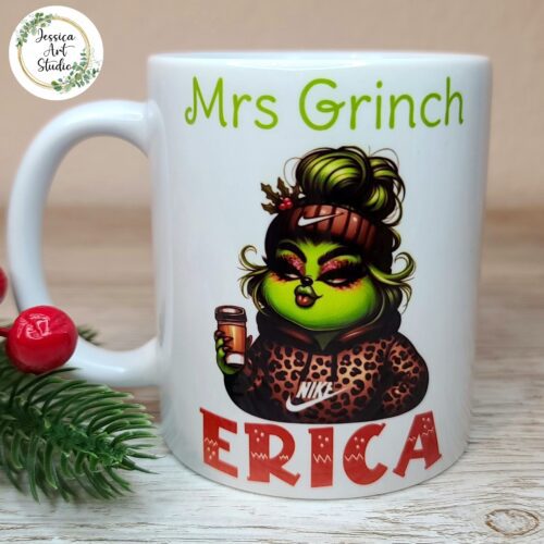 Kubek biały - Świąteczny