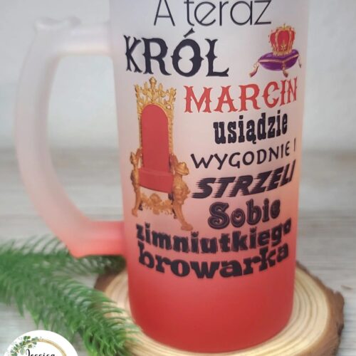Kufel czerwony dla Króla