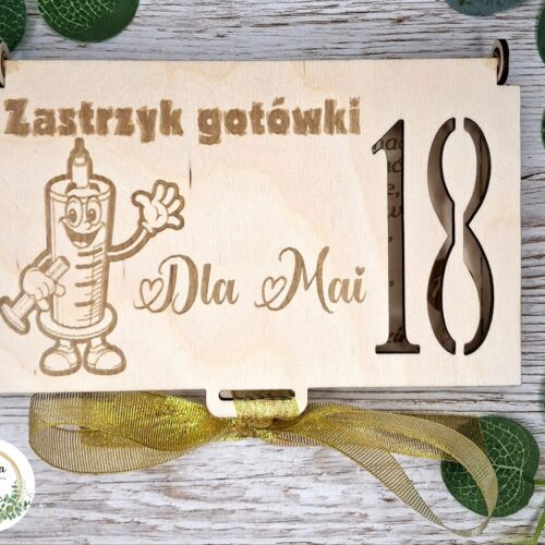 Pudełko zastrzyk gotówki