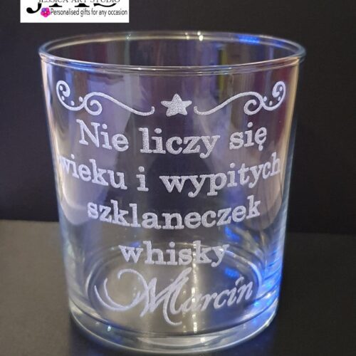 Szklanka do whisky - nie liczy się