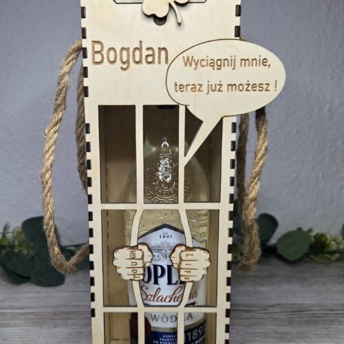 Duża skrzyneczka na alkohol - 50tka