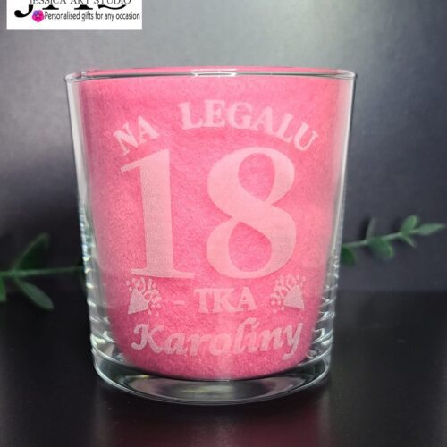 Szklanka do whisky - na legalu