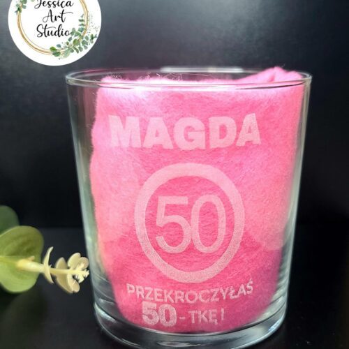 Szklanka do whisky - przekroczyłaś