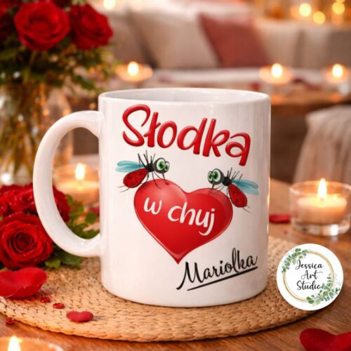 Personalised Funny Love Mug – Cute Valentine Gift